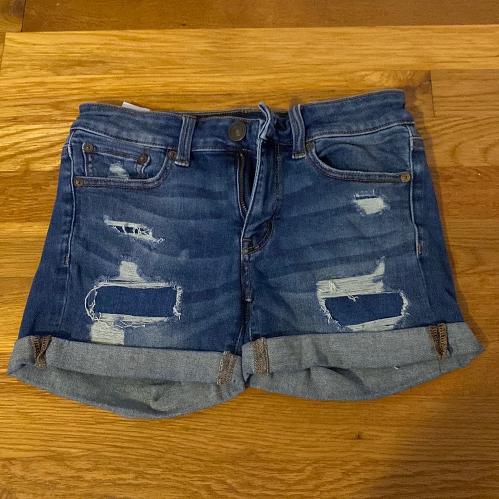 American Eagle MIDI Jean Shorts